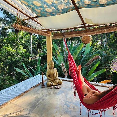 Eco Hostel Bosque Di Barro Velha Boipeba Kültér fotó