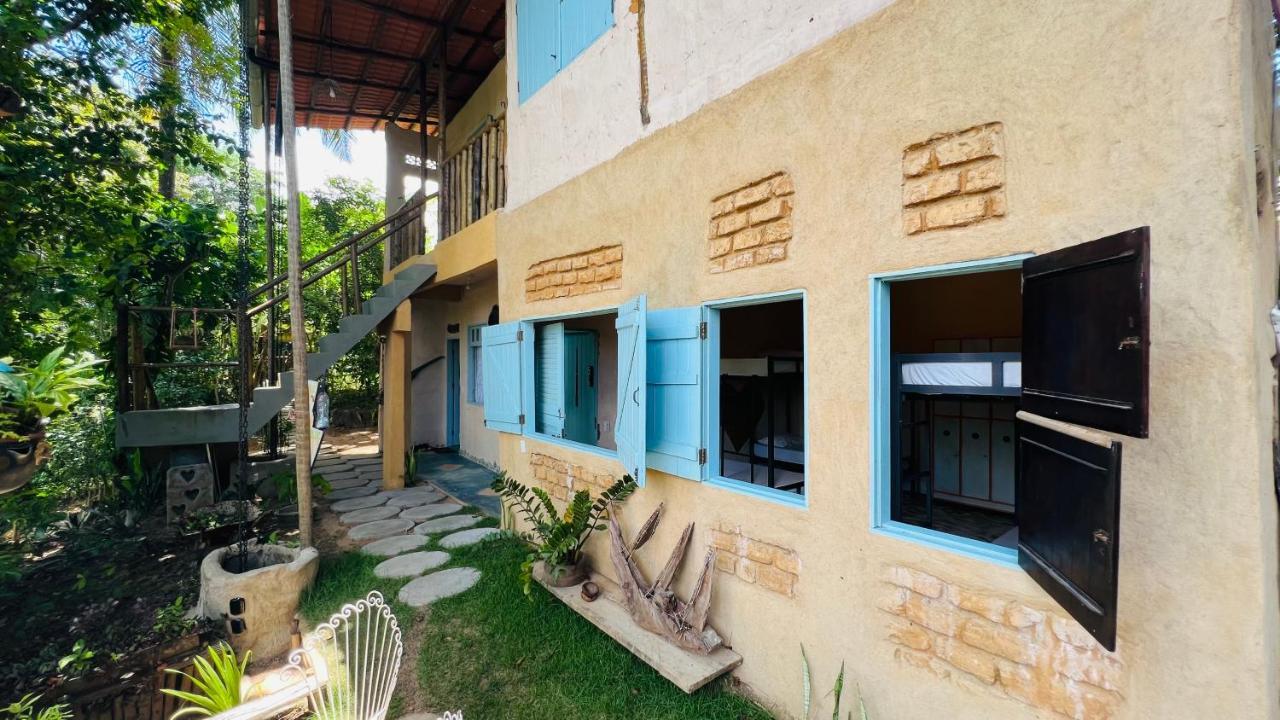 Eco Hostel Bosque Di Barro Velha Boipeba Kültér fotó