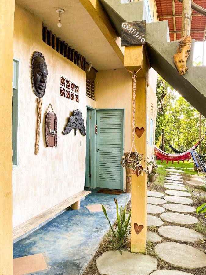 Eco Hostel Bosque Di Barro Velha Boipeba Kültér fotó