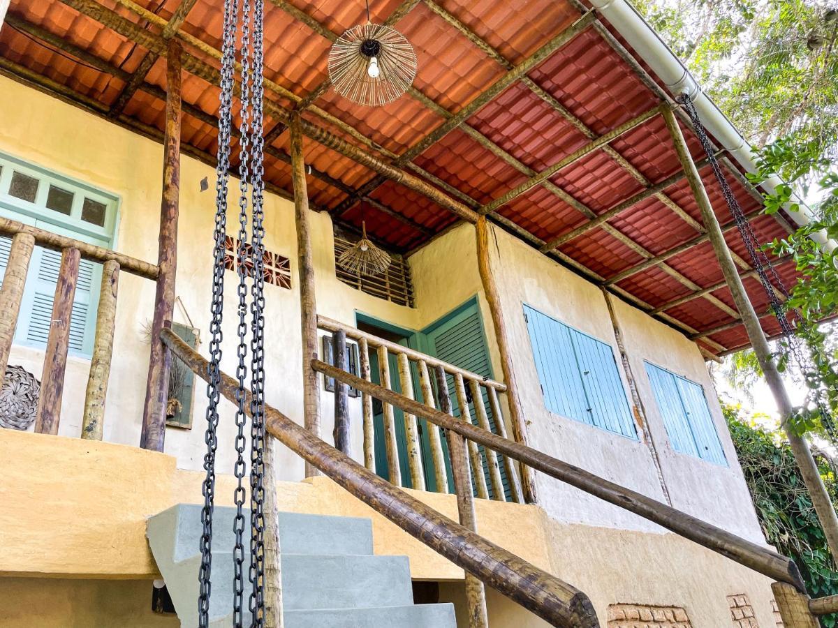 Eco Hostel Bosque Di Barro Velha Boipeba Kültér fotó