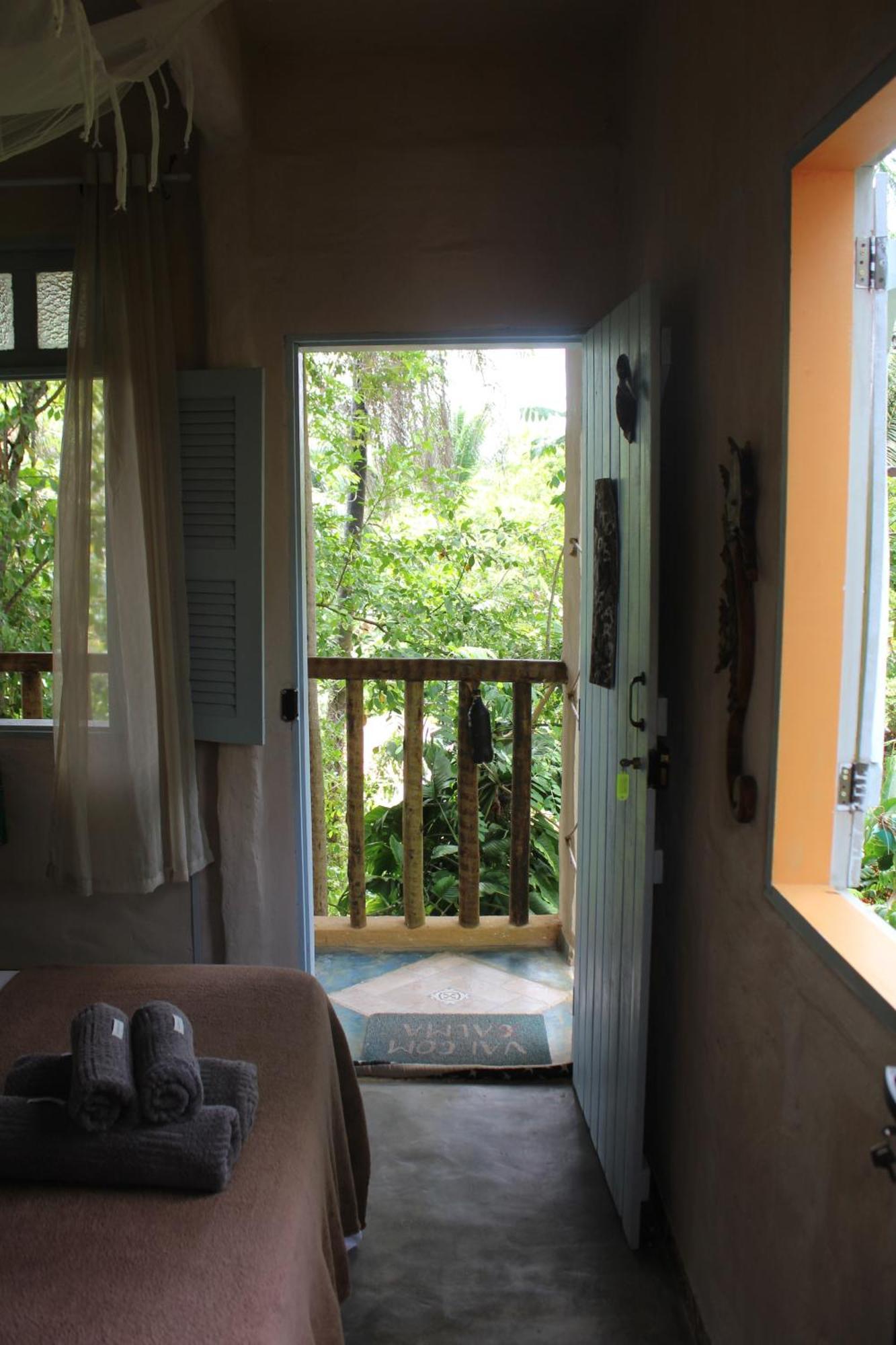 Eco Hostel Bosque Di Barro Velha Boipeba Kültér fotó