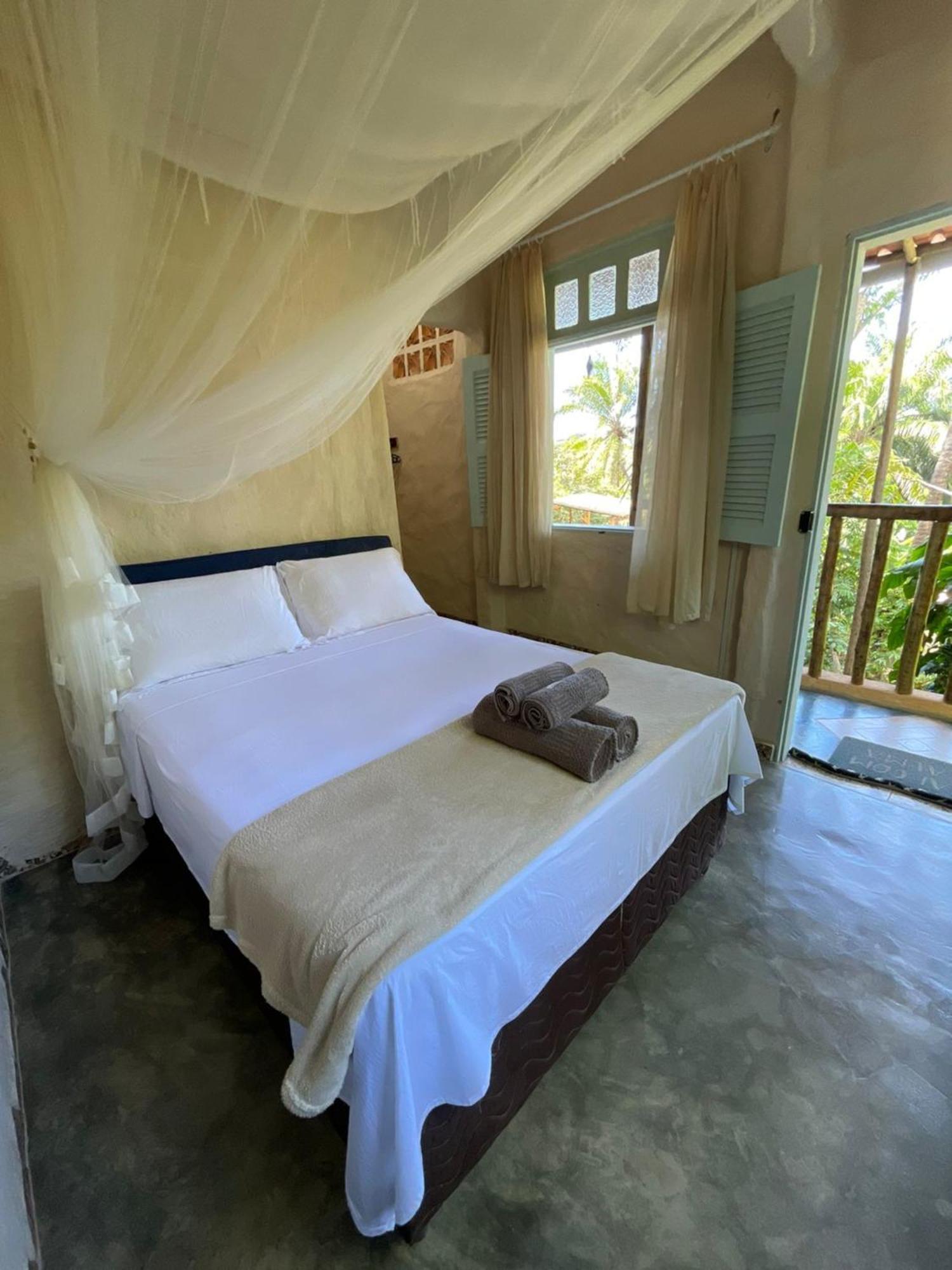 Eco Hostel Bosque Di Barro Velha Boipeba Kültér fotó