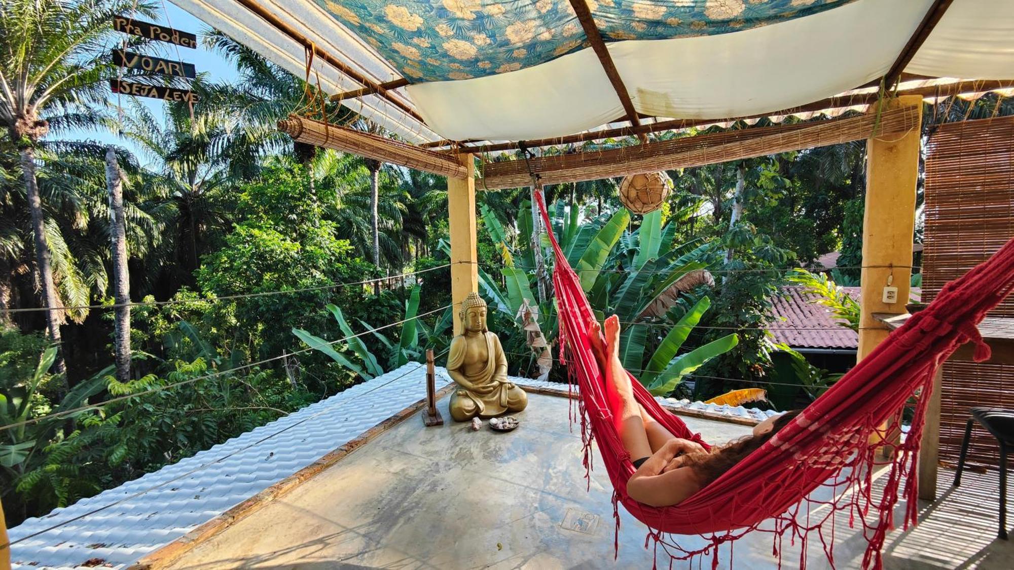 Eco Hostel Bosque Di Barro Velha Boipeba Kültér fotó